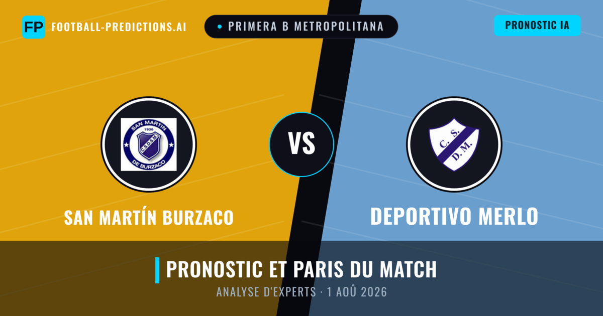 San Martín Burzaco vs Deportivo Merlo — pronostic et avant-match