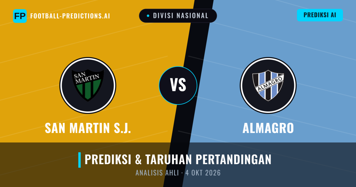 San Martín SJ vs Almagro — prediksi dan pratinjau pertandingan