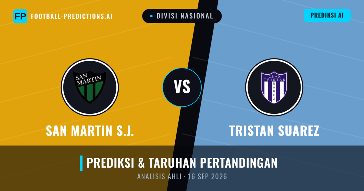San Martín SJ vs Tristán Suárez — prediksi dan pratinjau pertandingan