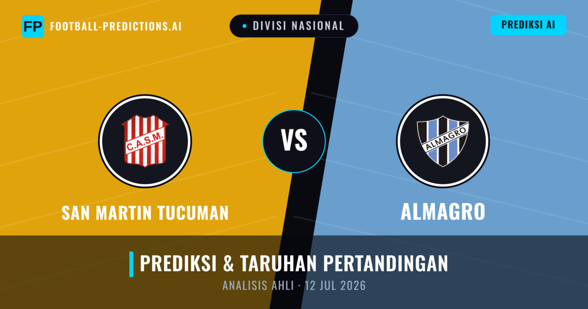San Martín Tucumán vs Almagro — prediksi dan pratinjau pertandingan