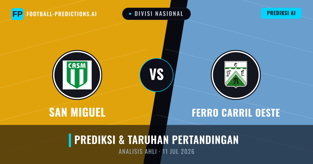 San Miguel vs Ferro Carril Oeste — prediksi dan pratinjau pertandingan