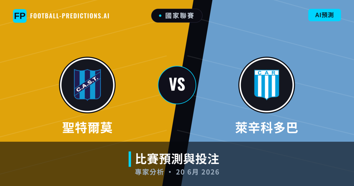 聖特爾莫 vs 萊辛科多巴 — 比赛预测和前瞻