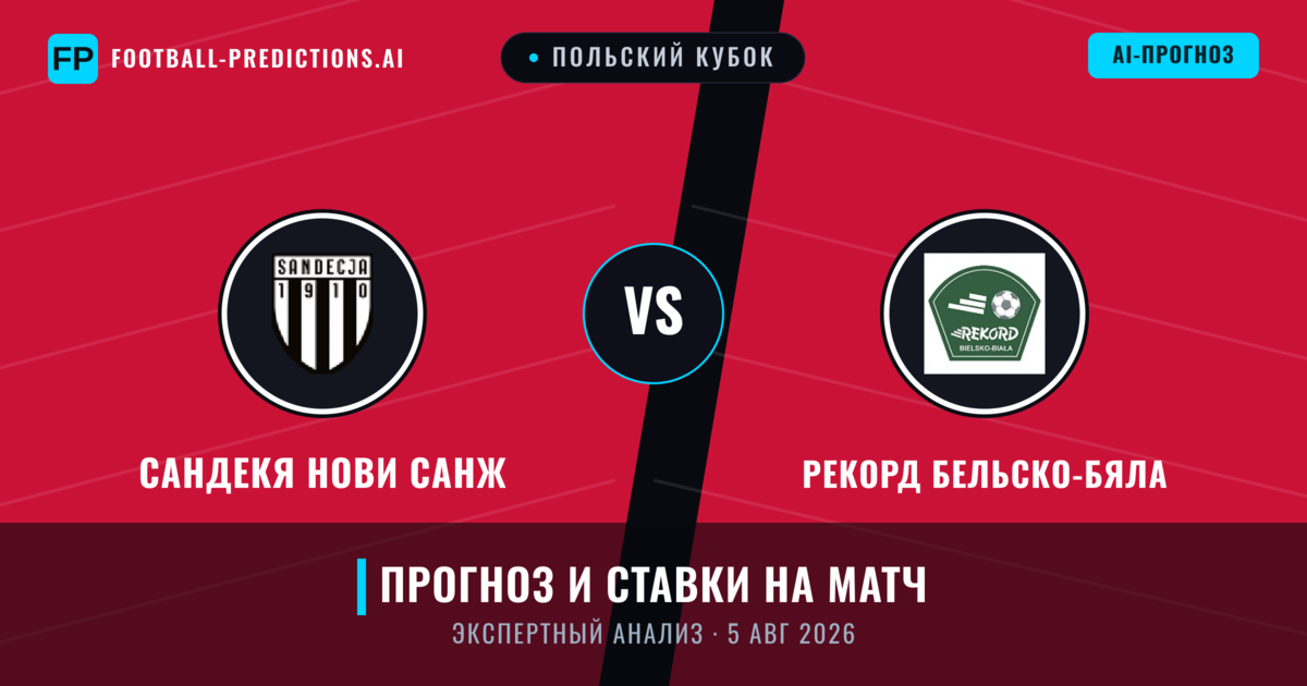 Сандекя Нови Санж – Рекорд Бельско-Бяла — прогноз и превью матча