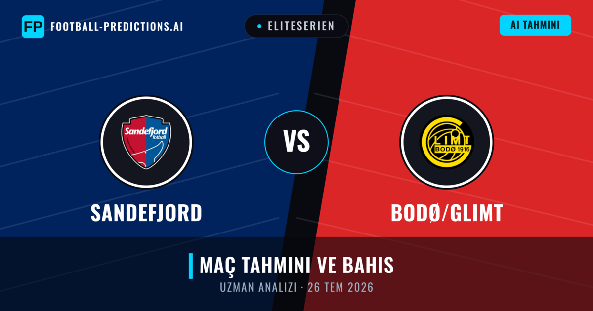 Sandefjord - Bodø/Glimt — maç tahmini ve önizleme