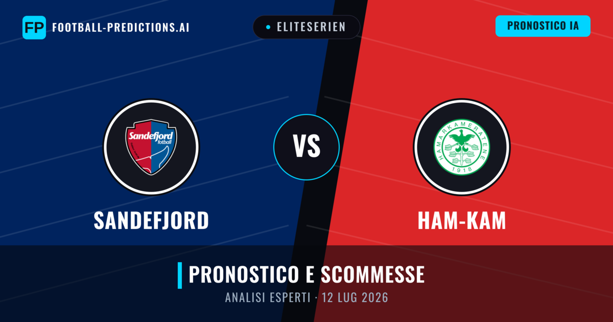 Sandefjord vs Ham-Kam — pronostico e anteprima del match