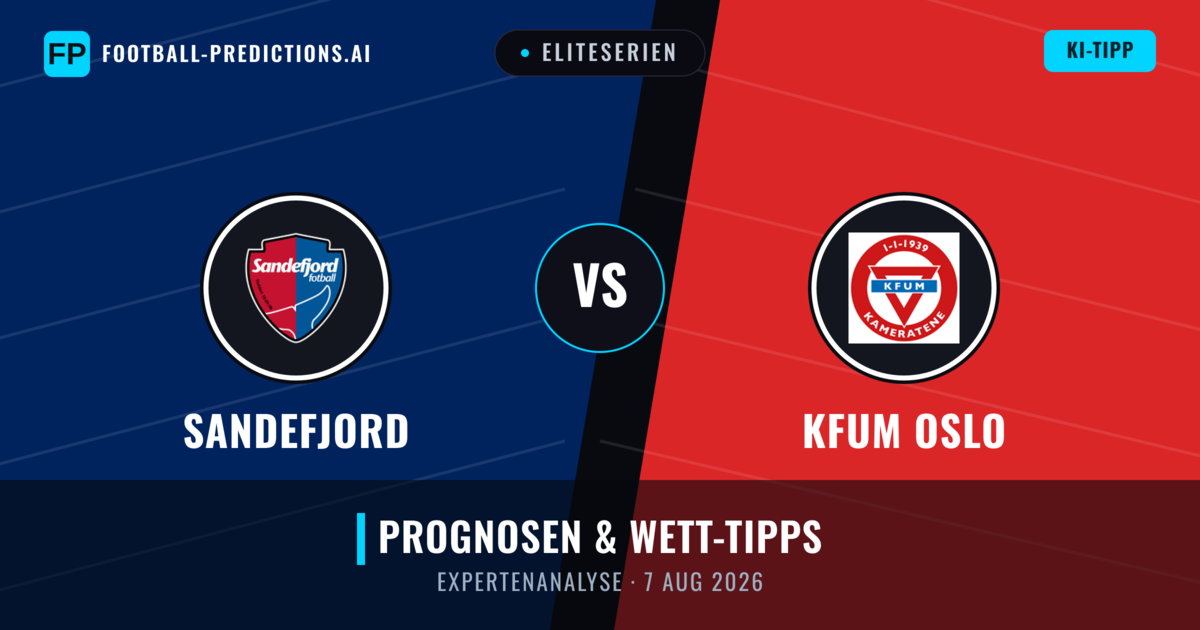 Sandefjord vs KFUM Oslo — Prognose und Spielvorschau
