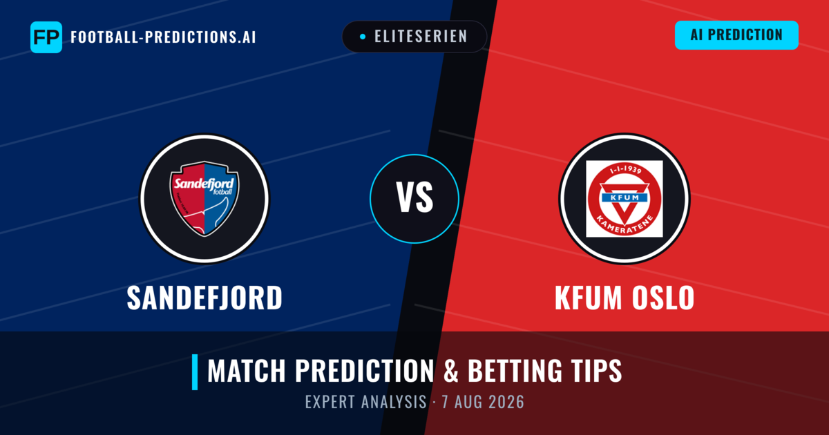Sandefjord vs KFUM Oslo — match prediction & preview