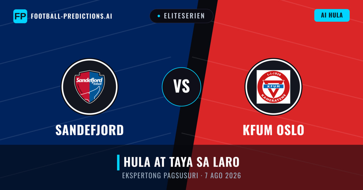 Sandefjord vs KFUM Oslo — hula at preview ng laban
