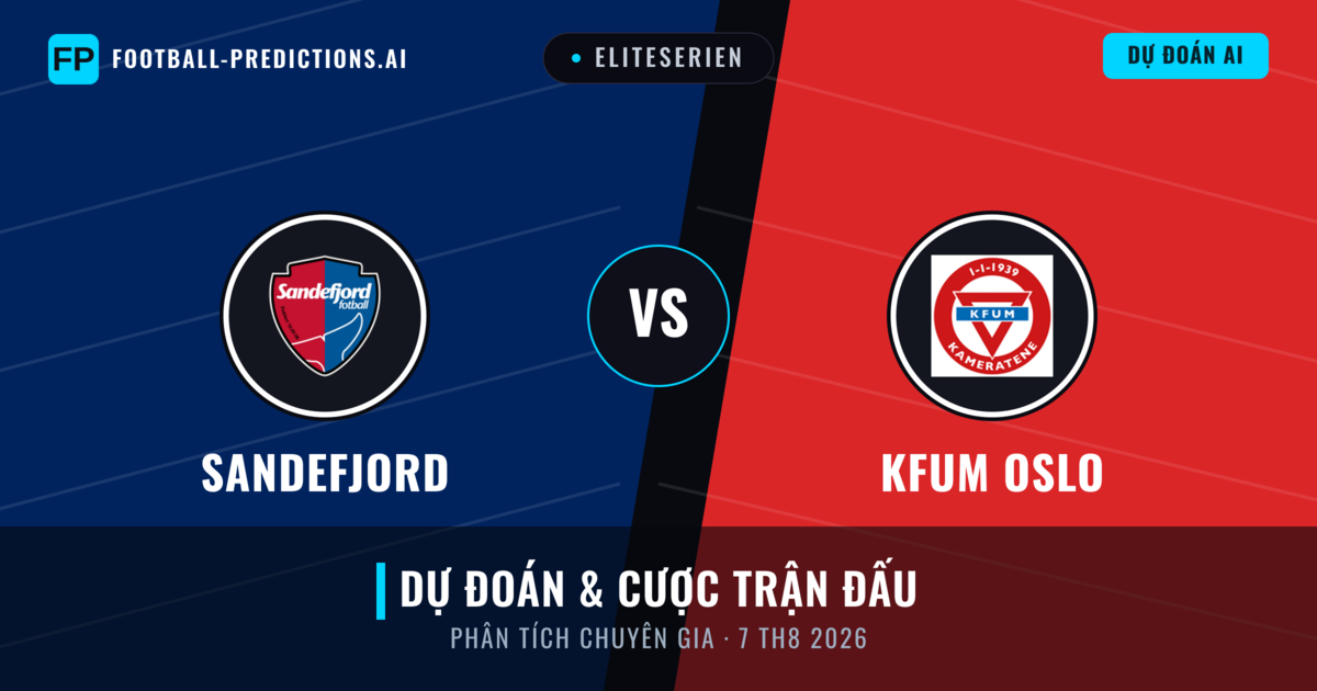 Sandefjord vs KFUM Oslo — dự đoán và xem trước trận đấu