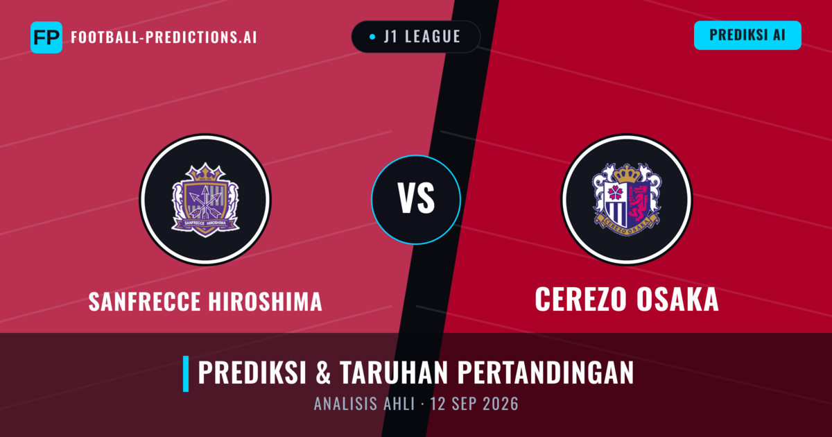 Sanfrecce Hiroshima vs Cerezo Osaka — prediksi dan pratinjau pertandingan