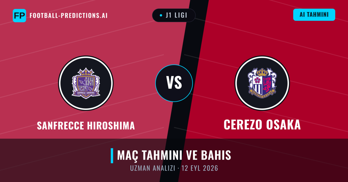 Sanfrecce Hiroshima - Cerezo Osaka — maç tahmini ve önizleme