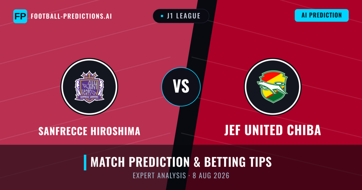 Sanfrecce Hiroshima vs JEF United Chiba — match prediction & preview