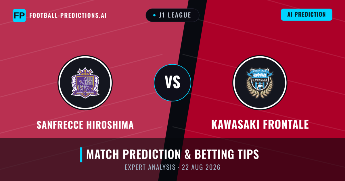 Sanfrecce Hiroshima vs Kawasaki Frontale — match prediction & preview