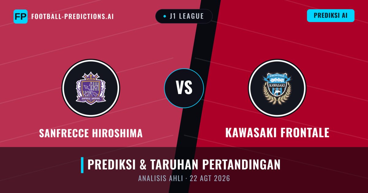Sanfrecce Hiroshima vs Kawasaki Frontale — prediksi dan pratinjau pertandingan