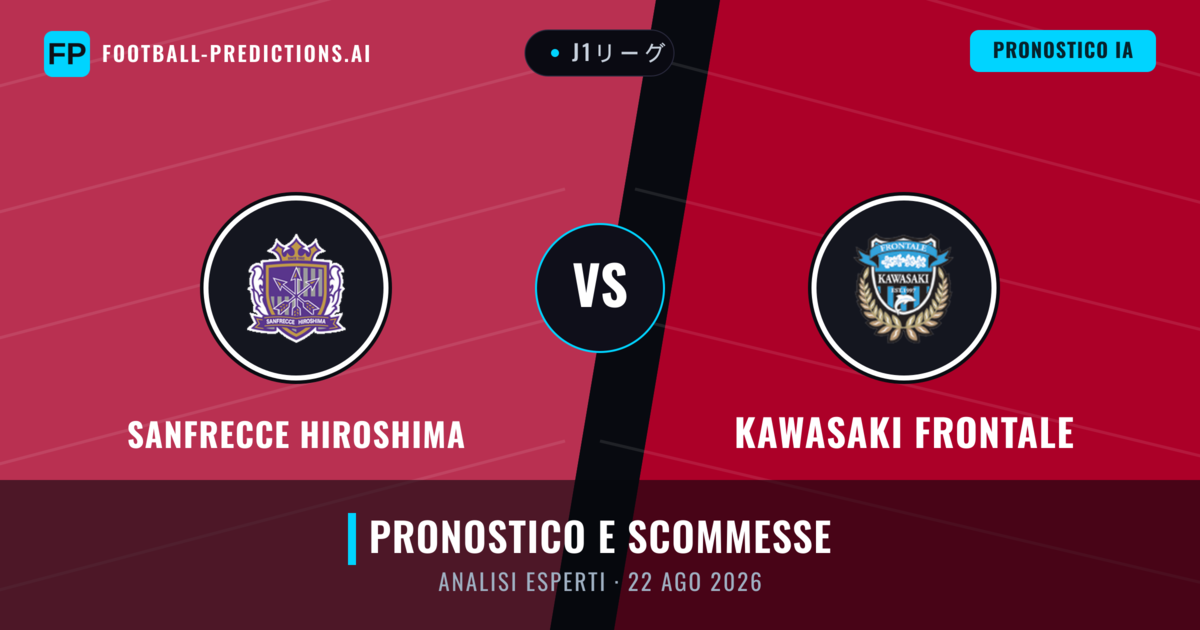 Sanfrecce Hiroshima vs Kawasaki Frontale — pronostico e anteprima del match