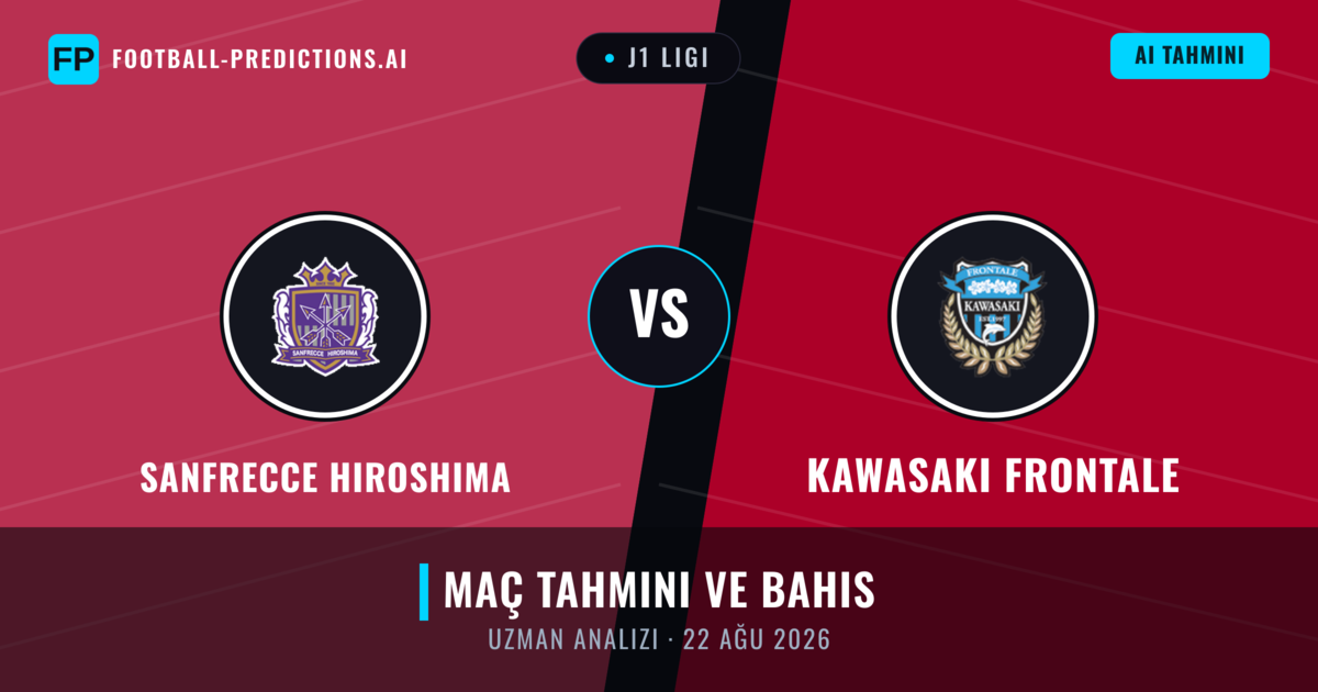 Sanfrecce Hiroshima - Kawasaki Frontale — maç tahmini ve önizleme