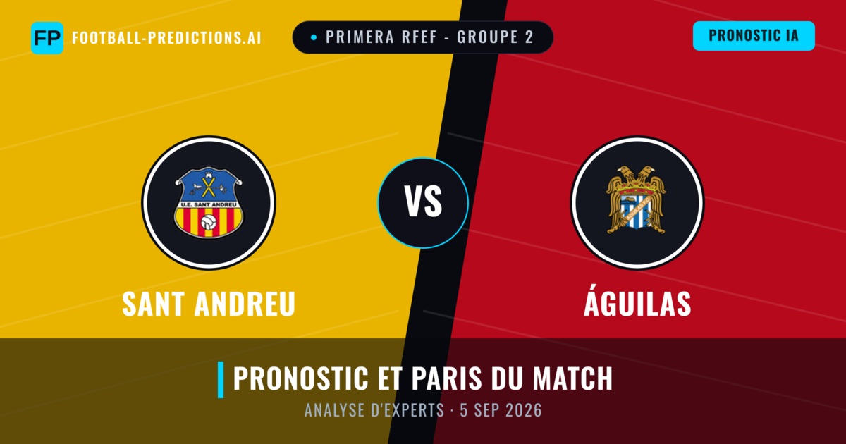 Sant Andreu vs Águilas — pronostic et avant-match