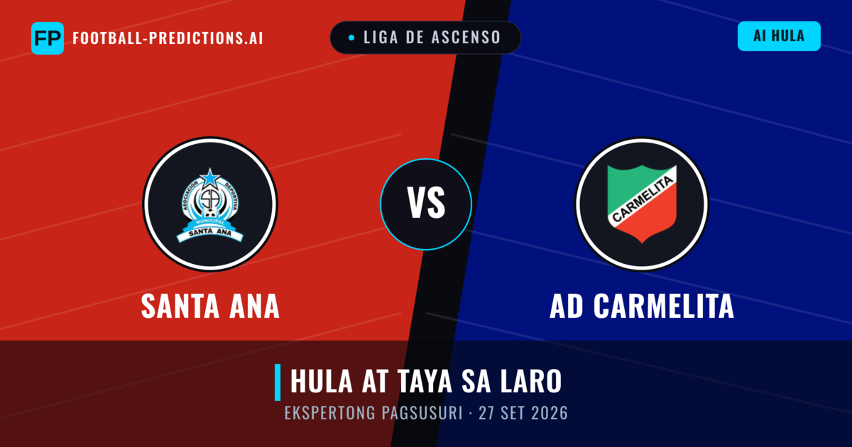 AD Carmelita vs Santa Ana — hula at preview ng laban