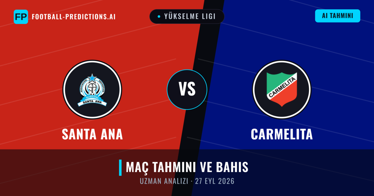 Carmelita - Santa Ana — maç tahmini ve önizleme