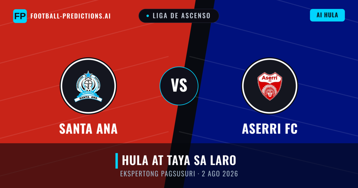 Santa Ana vs Aserri FC — hula at preview ng laban