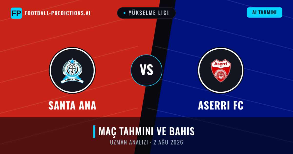Santa Ana - Aserri FC — maç tahmini ve önizleme