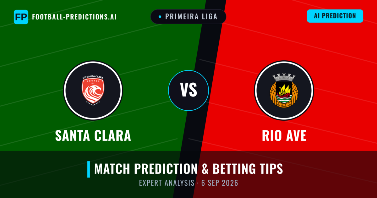 Santa Clara vs Rio Ave — match prediction & preview