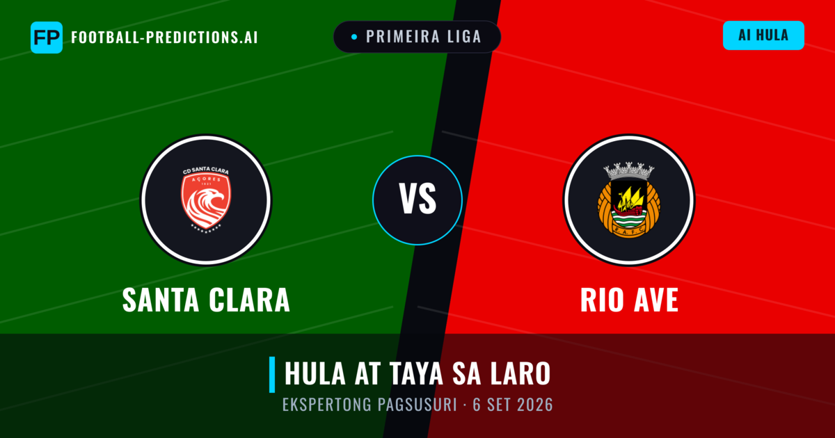Santa Clara vs Rio Ave — hula at preview ng laban
