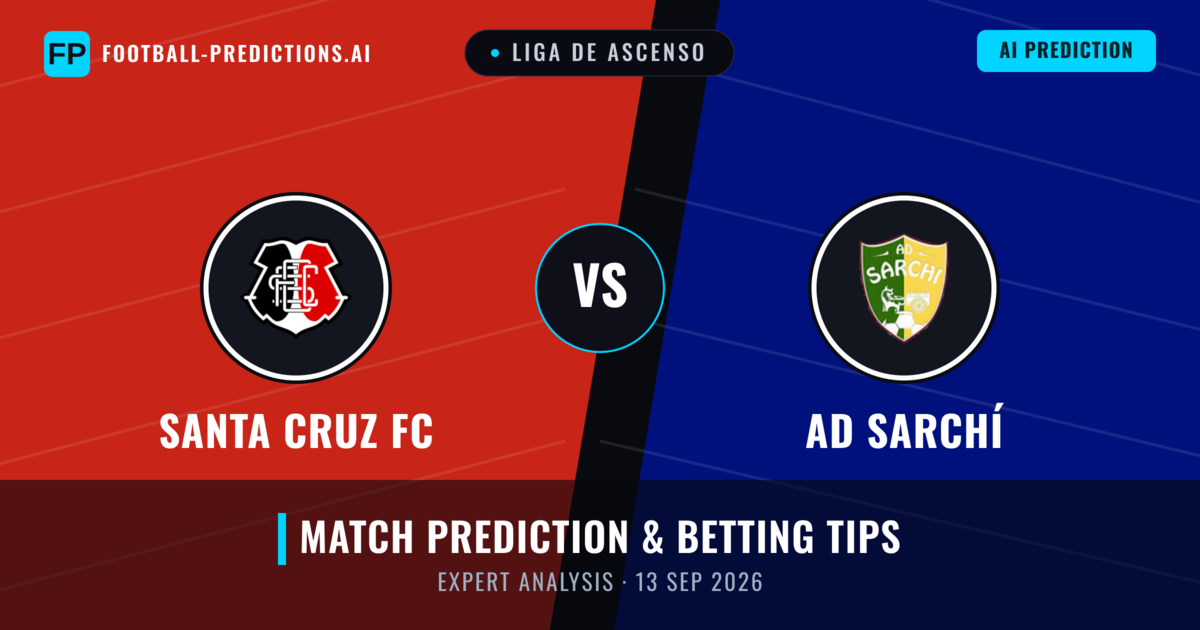 Santa Cruz FC vs AD Sarchí — match prediction & preview