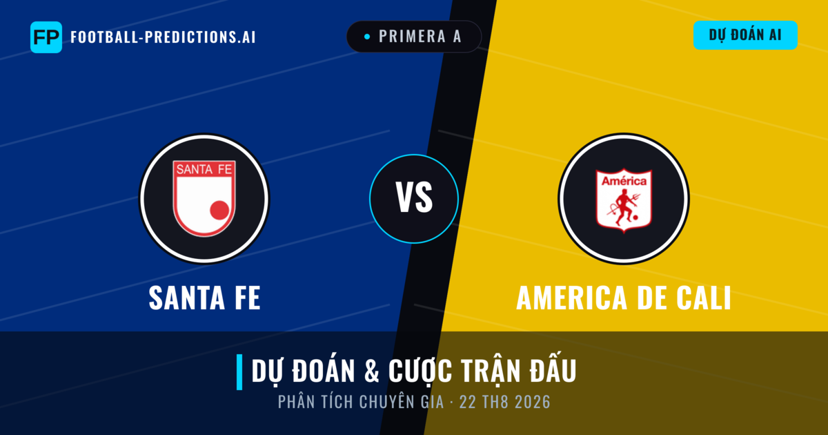 Santa Fe vs America de Cali — dự đoán và xem trước trận đấu