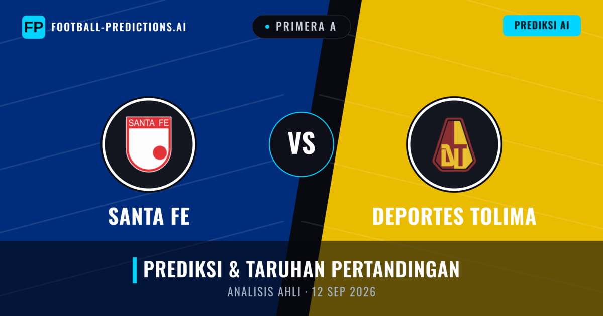 Santa Fe vs Deportes Tolima — prediksi dan pratinjau pertandingan