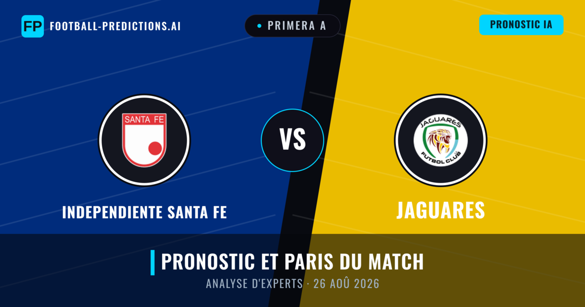 Independiente Santa Fe vs Jaguares — pronostic et avant-match