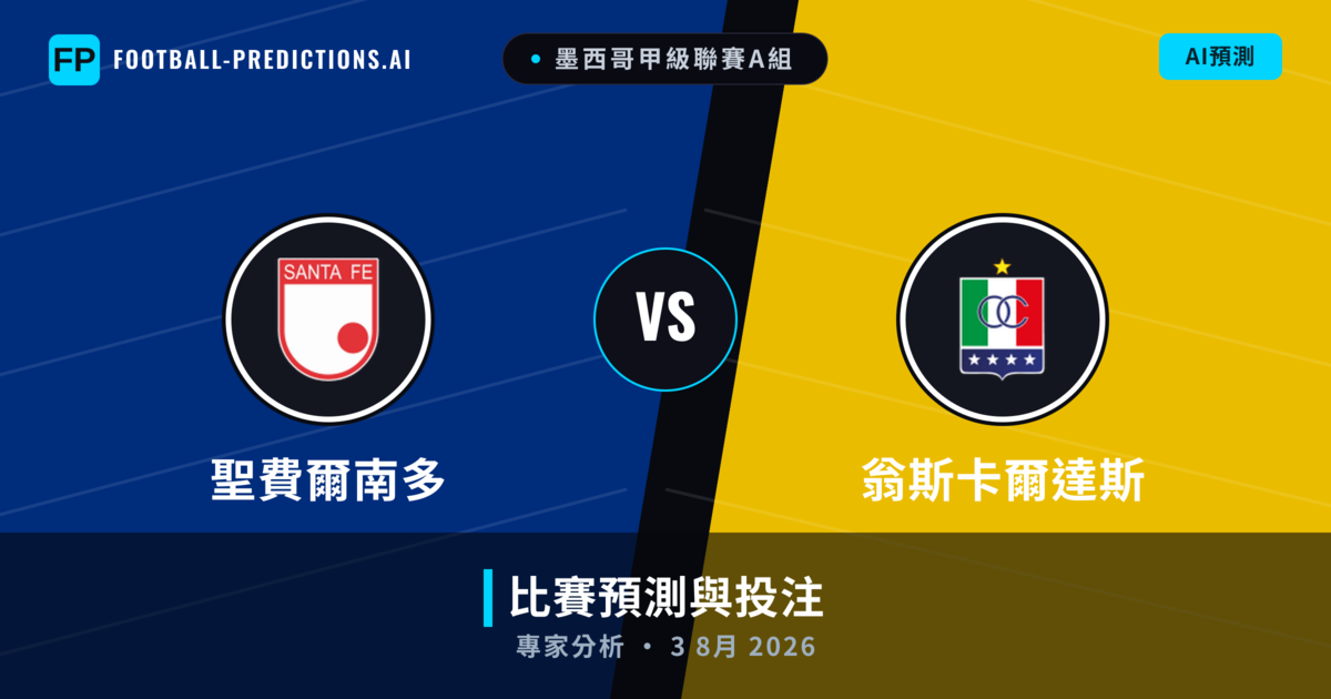 聖費爾南多 vs 翁斯卡爾達斯 — 比赛预测和前瞻