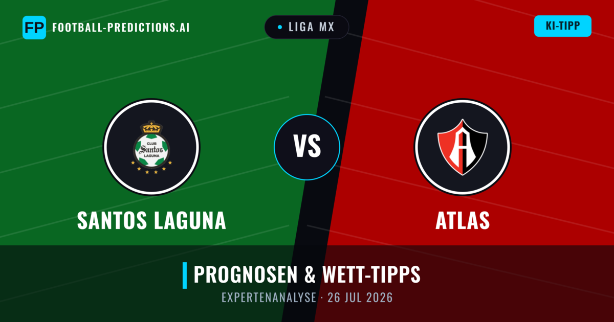 Santos Laguna vs Atlas — Prognose und Spielvorschau