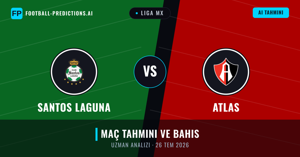Santos Laguna - Atlas — maç tahmini ve önizleme