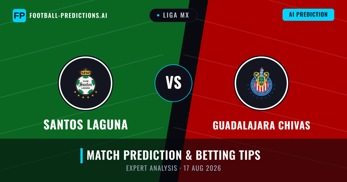Santos Laguna vs Guadalajara Chivas — match prediction & preview