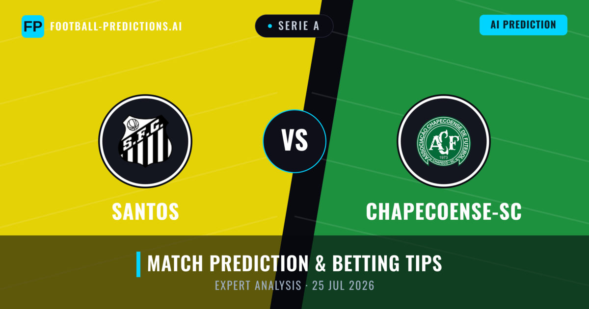 Santos vs Chapecoense-sc — match prediction & preview