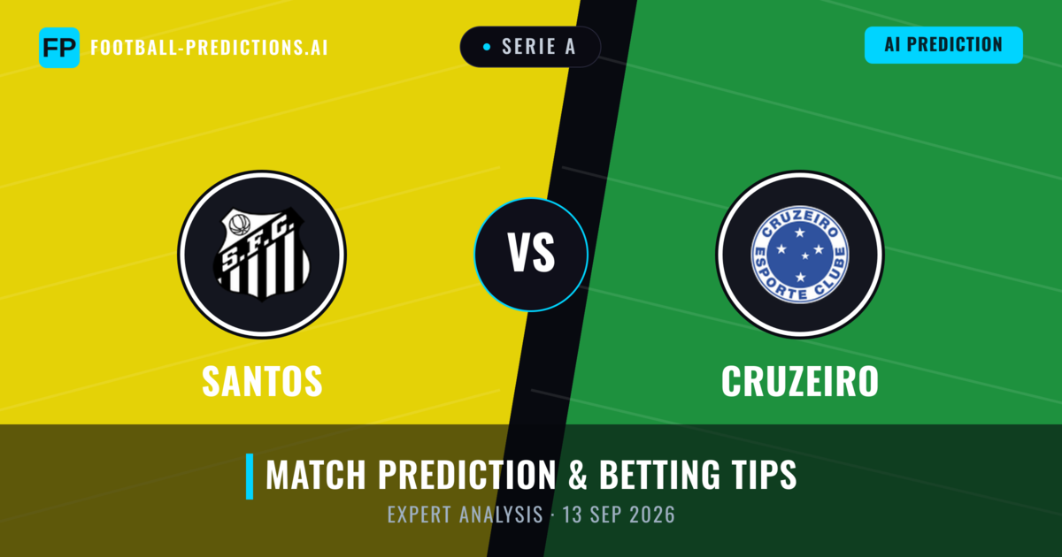 Santos vs Cruzeiro — match prediction & preview