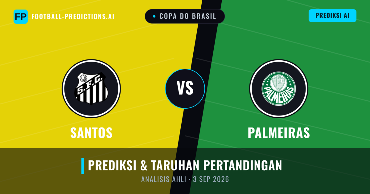 Santos vs Palmeiras — prediksi dan pratinjau pertandingan