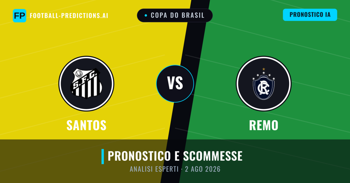Santos vs Remo — pronostico e anteprima del match