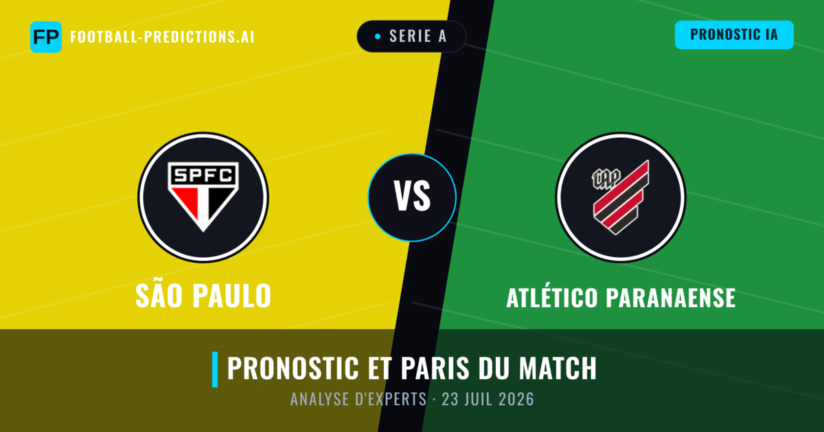 São Paulo vs Atlético Paranaense — pronostic et avant-match