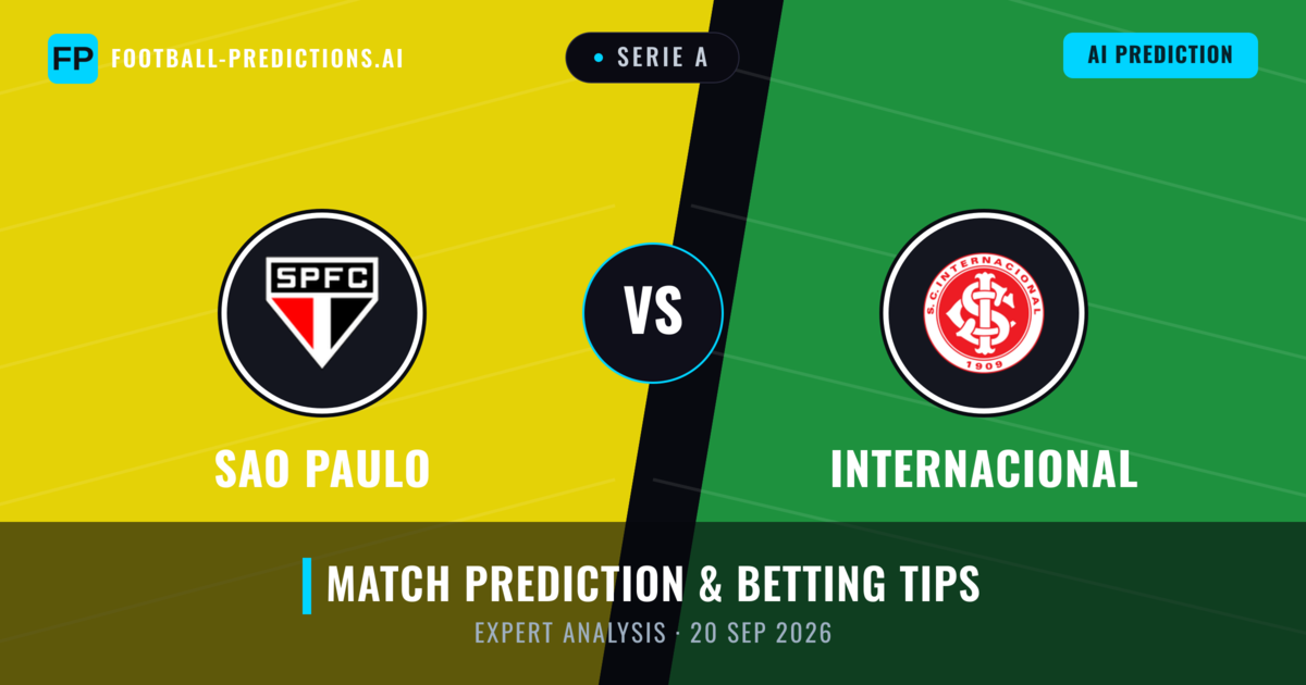 Sao Paulo vs Internacional — match prediction & preview