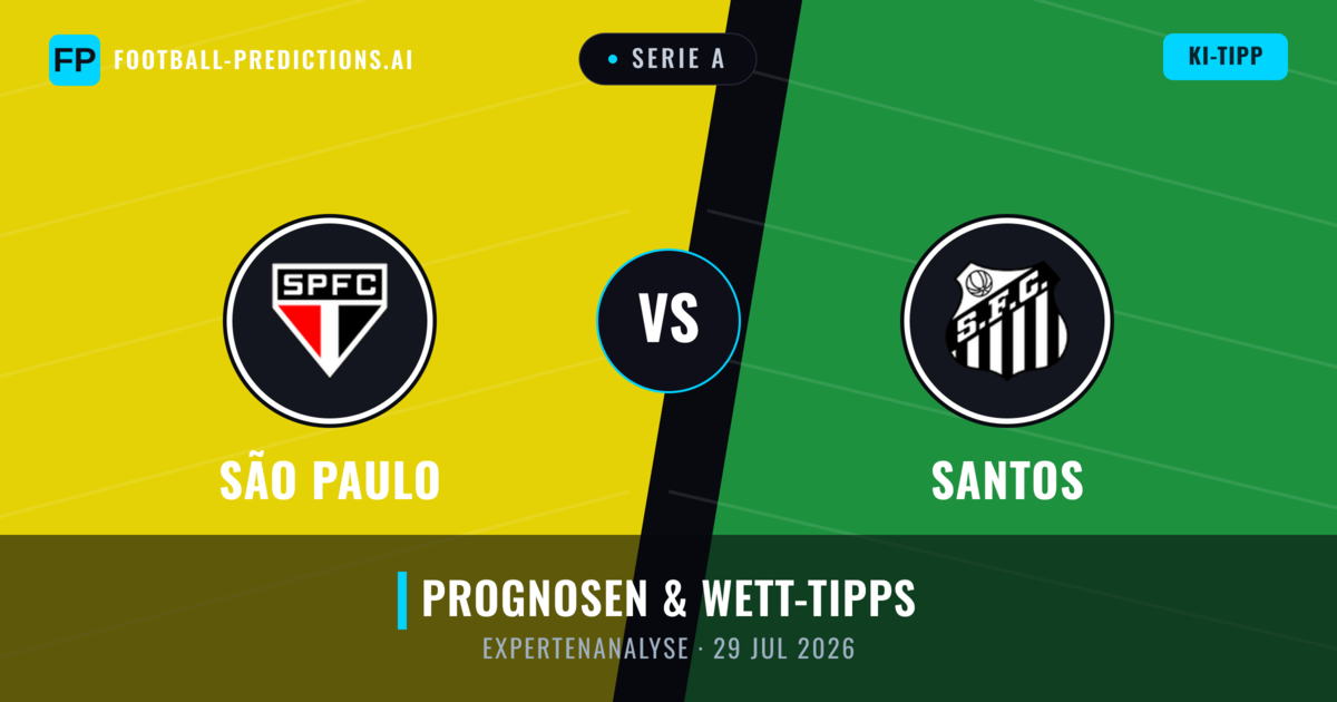 São Paulo vs Santos — Prognose und Spielvorschau