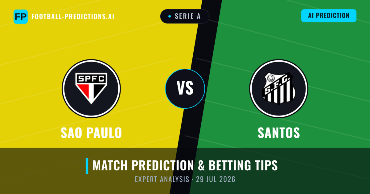 Sao Paulo vs Santos — match prediction & preview