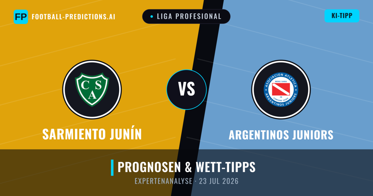 Sarmiento Junín vs Argentinos Juniors — Prognose und Spielvorschau