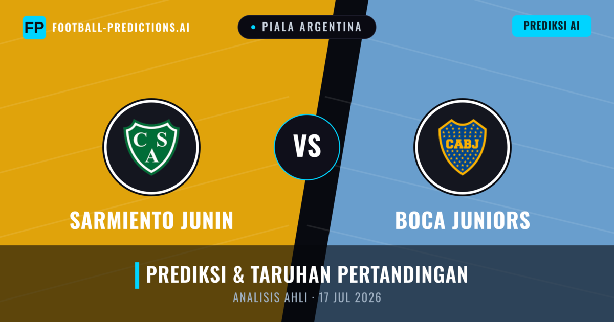 Sarmiento Junín vs Boca Juniors — prediksi dan pratinjau pertandingan