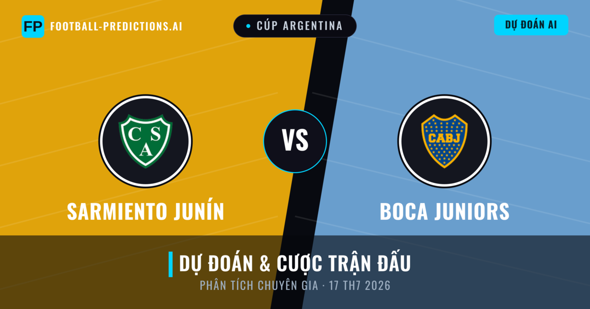 Sarmiento Junín vs Boca Juniors — dự đoán và xem trước trận đấu