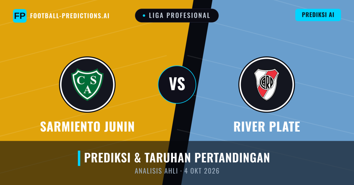 Sarmiento Junín vs River Plate — prediksi dan pratinjau pertandingan
