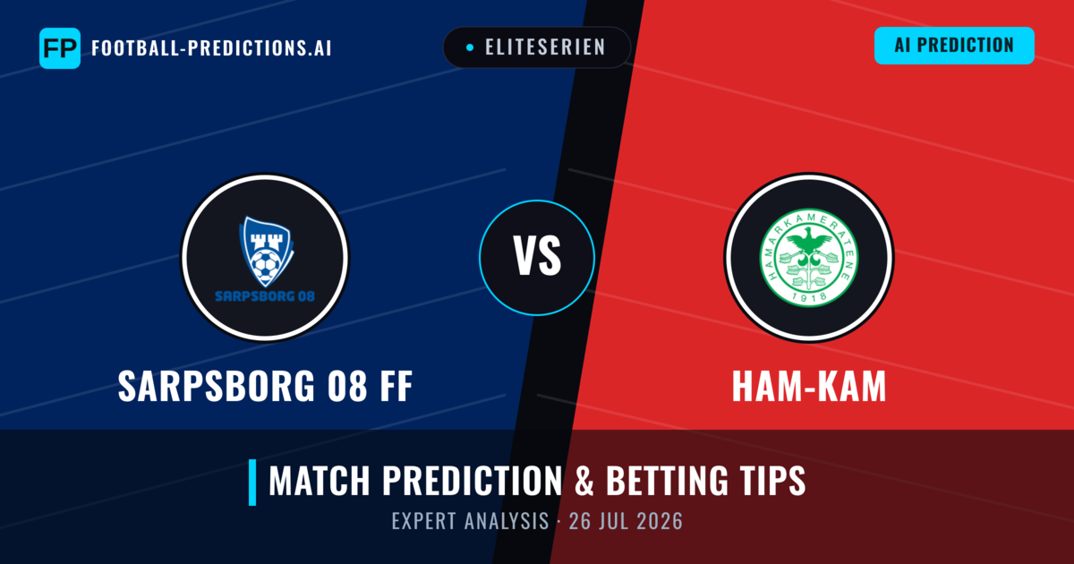 Sarpsborg 08 FF vs Ham-Kam — match prediction & preview