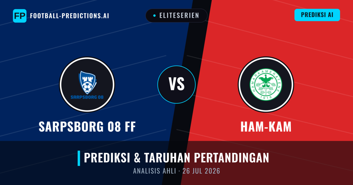 Sarpsborg 08 FF vs Ham-Kam — prediksi dan pratinjau pertandingan