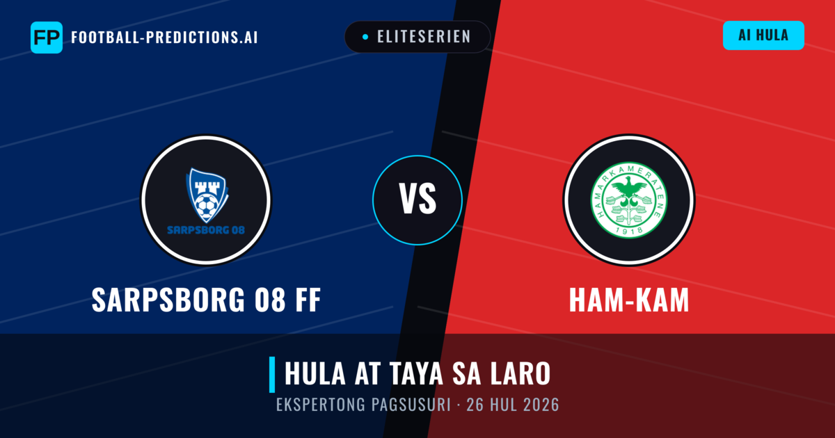 Sarpsborg 08 FF vs Ham-Kam — hula at preview ng laban